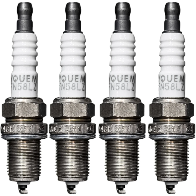 شمع خودرو اکیوم مدل ORG پایه کوتاه بسته 4 عددی