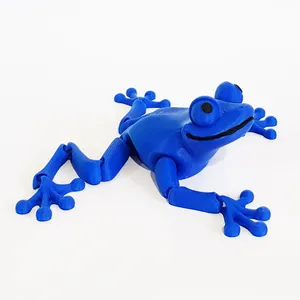  اکشن فیگور مدل قورباغه مفصل دار طول 15 سانتی متر