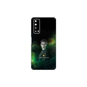 MAHOOT Scarlett Johansson Cover Sticker for Huawei Y7a