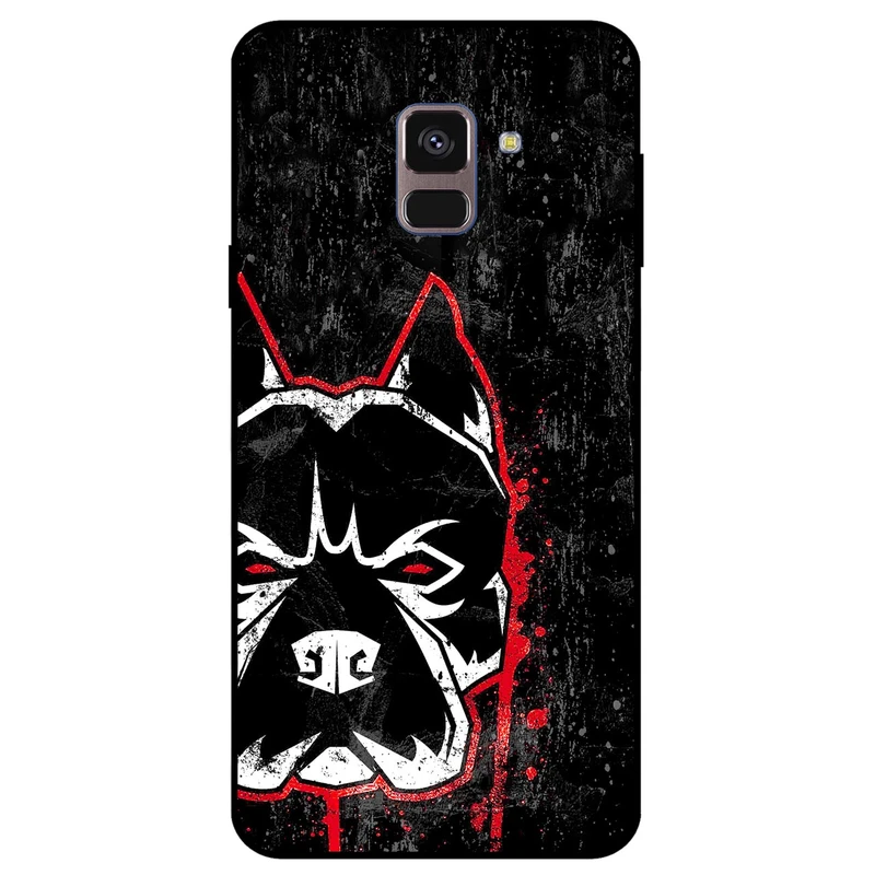 کاور مگافون طرح بولداگ مدل 8162 مناسب برای گوشی موبایل سامسونگ Galaxy A6 2018      