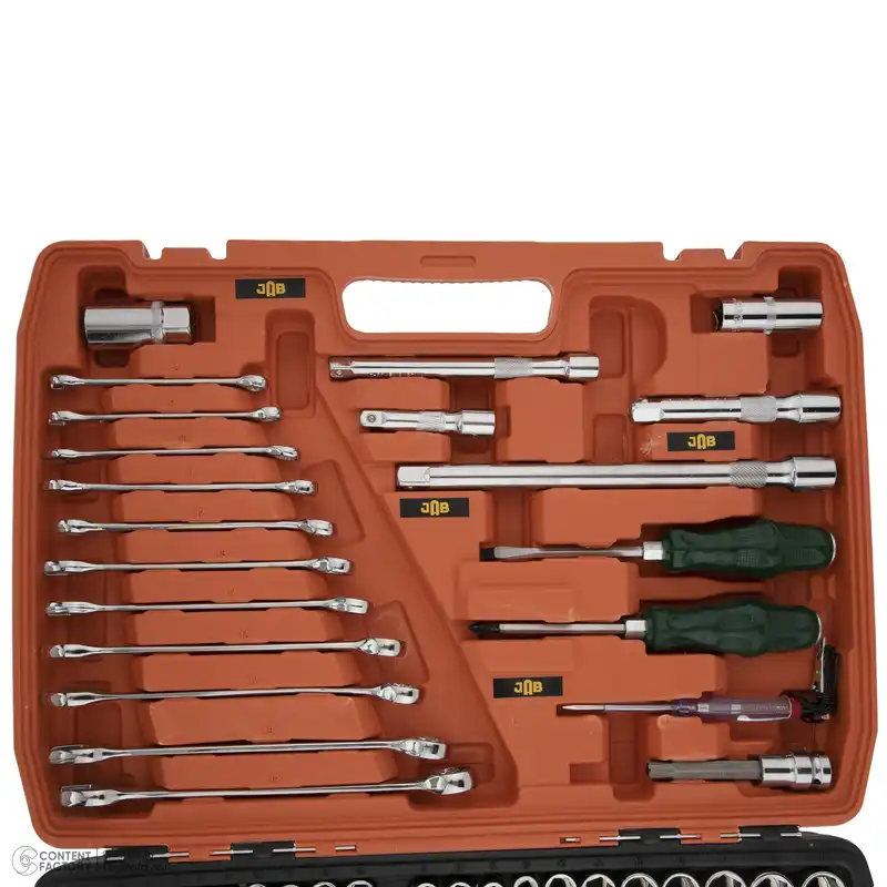 آچار بکس جاب مدل JB-0121  مجموعه 121 عددی