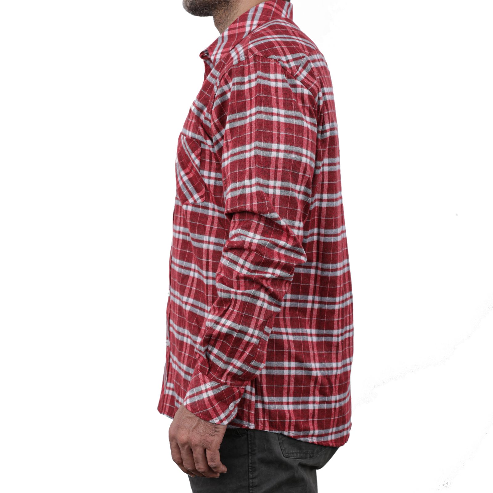پیراهن آستین بلند مردانه پاتن جامه مدل پشمی 102721010322680  -  - 3