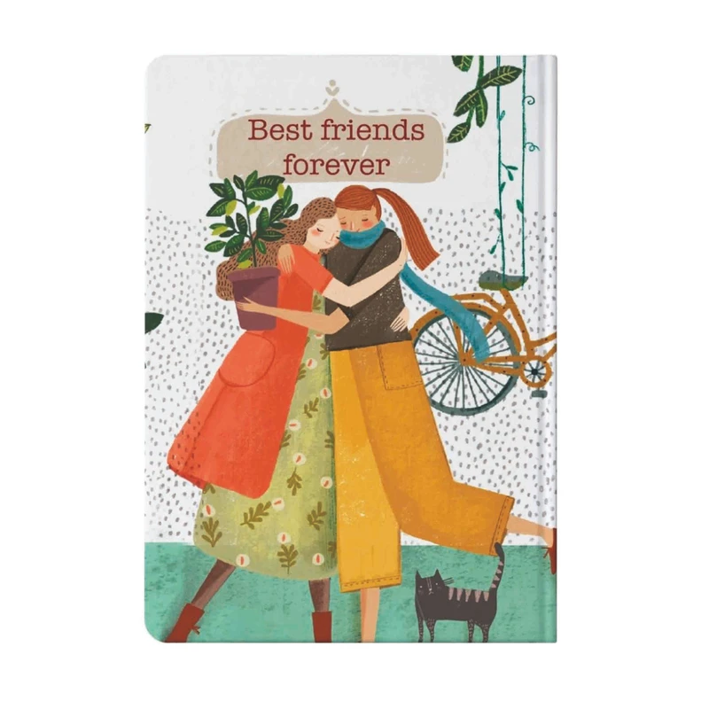 دفتر  طراحی 80 برگ مسترنوت طرح دوستان همیشگی کد 28