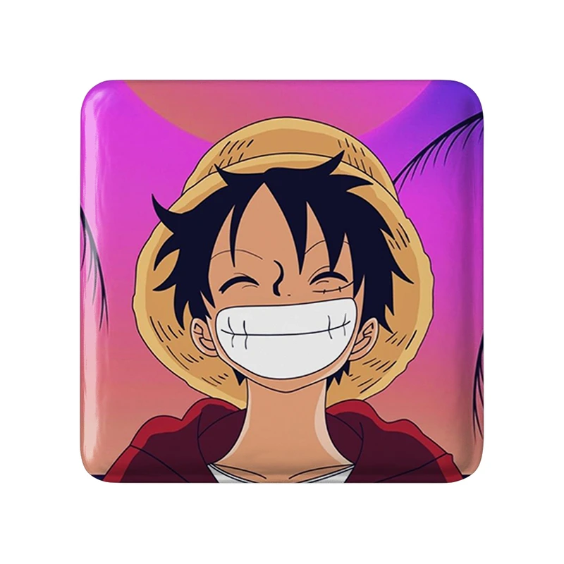  مگنت خندالو طرح لوفی انیمه وان پیس One Piece کد 10529