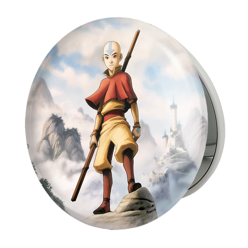 آینه جیبی خندالو طرح آنگ انیمه آواتار Avatar مدل تاشو کد 10069 