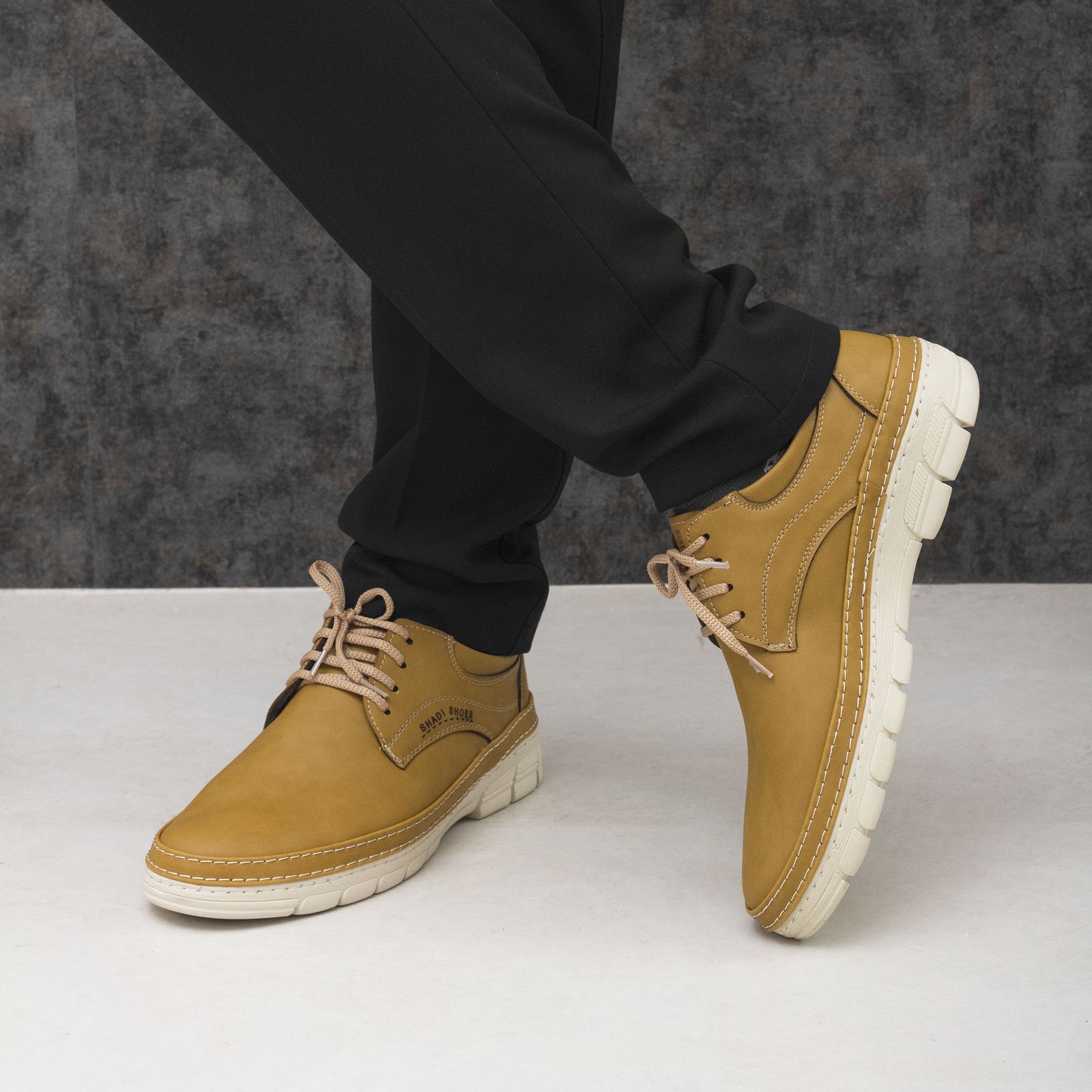 کفش مردانه مدل CLASSIC کد 01 رنگ خردلی -  - 2