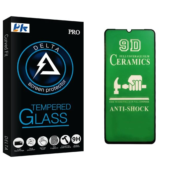 محافظ صفحه نمایش سرامیکی پی کی مدل Delta Anti Shock مناسب برای گوشی موبایل شیائومی CC9 Pro / Note 10 / Note 10 Pro / Note 10 Lite