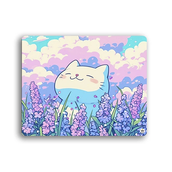 ماوس پد شادیت مدل گربه انیمه کد 455سایز 19*24 سانتی متر