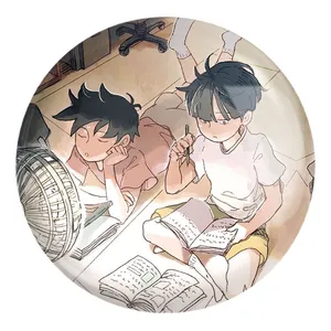 پیکسل خندالو طرح شییکو و ریتسو انیمه موب سایکو Mob Psycho 100 کد 24446 مدل بزرگ