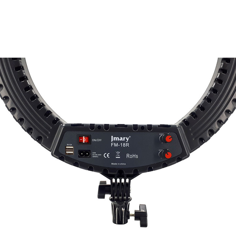 رینگ لایت جی ماری مدل FM-18R-A
