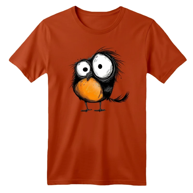 تی شرت آستین کوتاه بچگانه مدل جوجه کوچولو