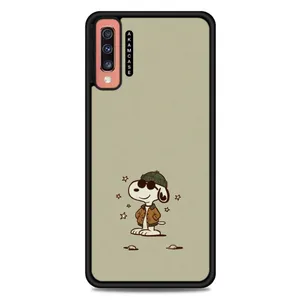 AKAM AMC-WSGA70-SNOOPY-28 Cover For Samsung Galaxy A70