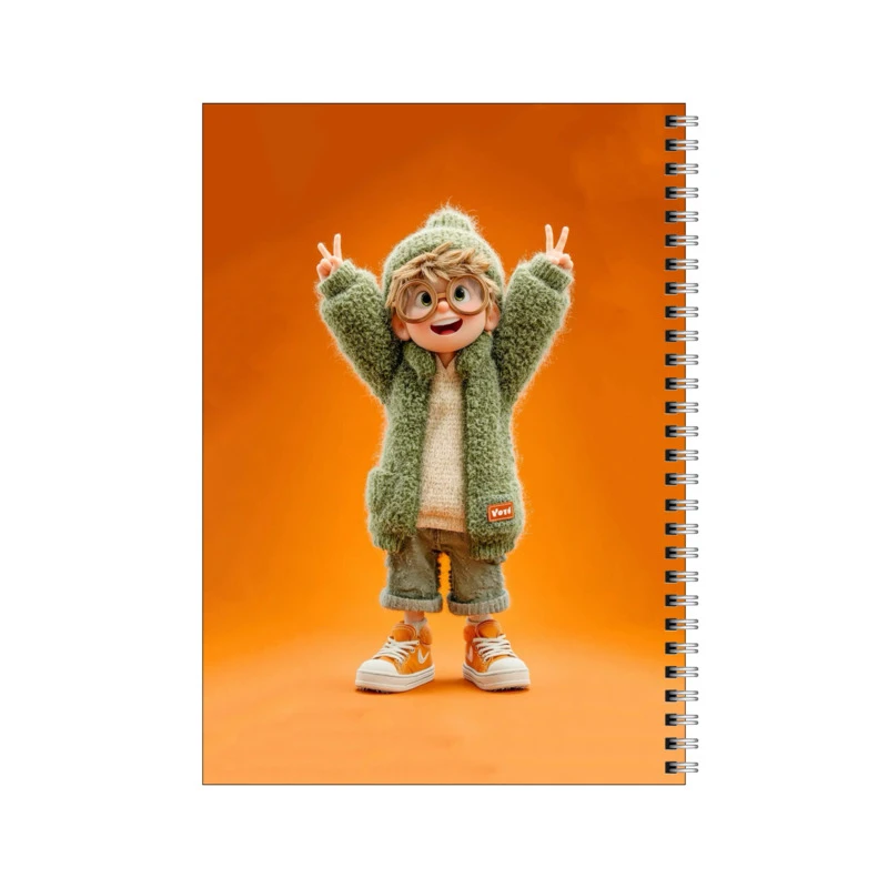 دفتر مشق 100 برگ بامبیلیپ طرح فانتزی پسرانه کد 0442010