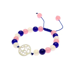 دستبند نقره زنانه مدل قلب J3