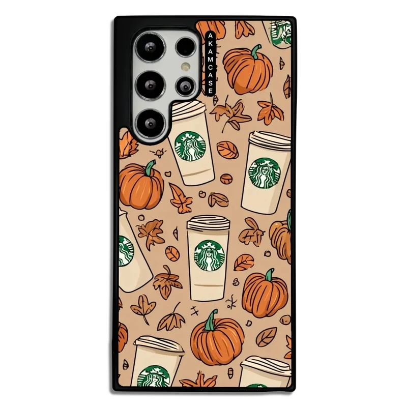 کاور آکام مدل AMC-WSGS22U-PUMPKIN-23 مناسب برای گوشی موبایل سامسونگ Galaxy S22 Ultra