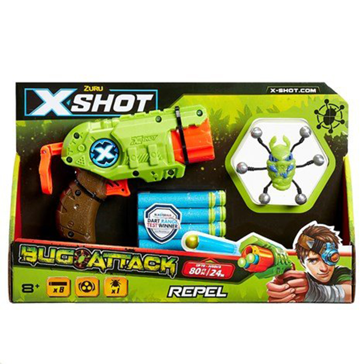 تفنگ بازی زورو مدل  X-Shot مدل Repel