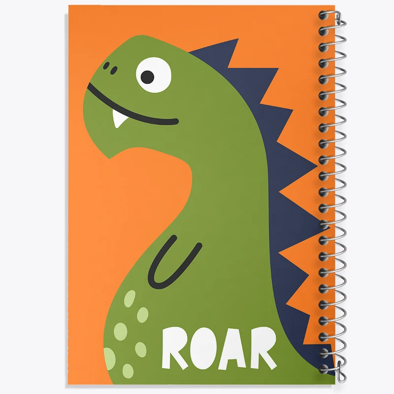 دفتر نت موسیقی 50 برگ خندالو مدل دایناسور کد N534