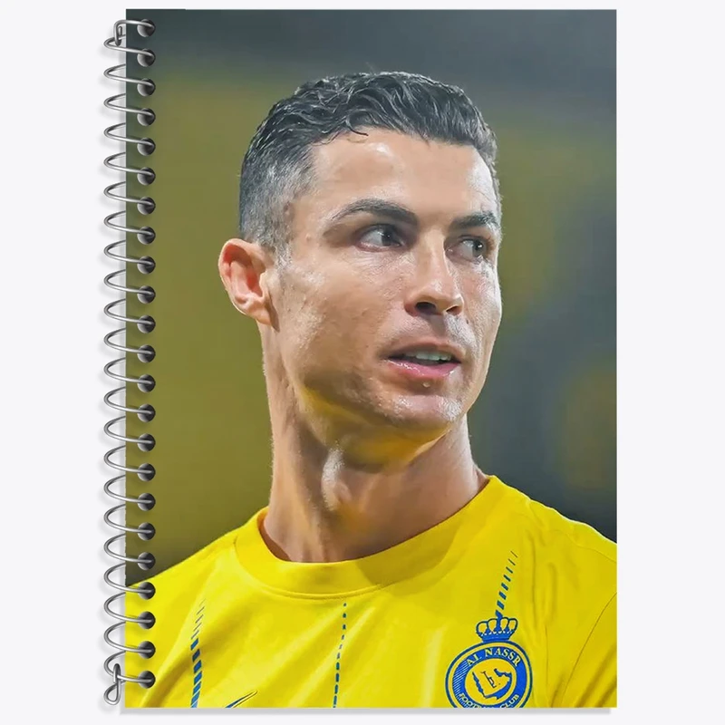 دفتر لغت 50 برگ خندالو طرح کریستیانو رونالدو کد 36392