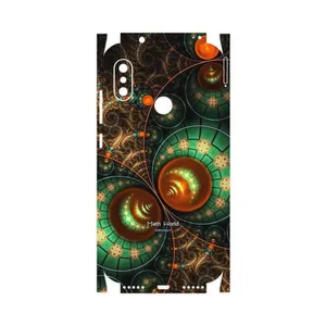 MAHOOT Mathematical Geometric Shape 3-FullSkin Cover Sticker for Xiaomi Redmi Note 6 Pro