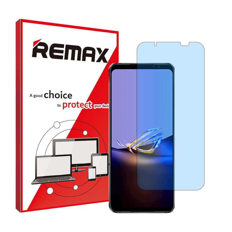 محافظ صفحه نمایش ضداشعه آبی ریمکس مدل Resistant مناسب برای گوشی موبایل ایسوس ROG Phone 7 