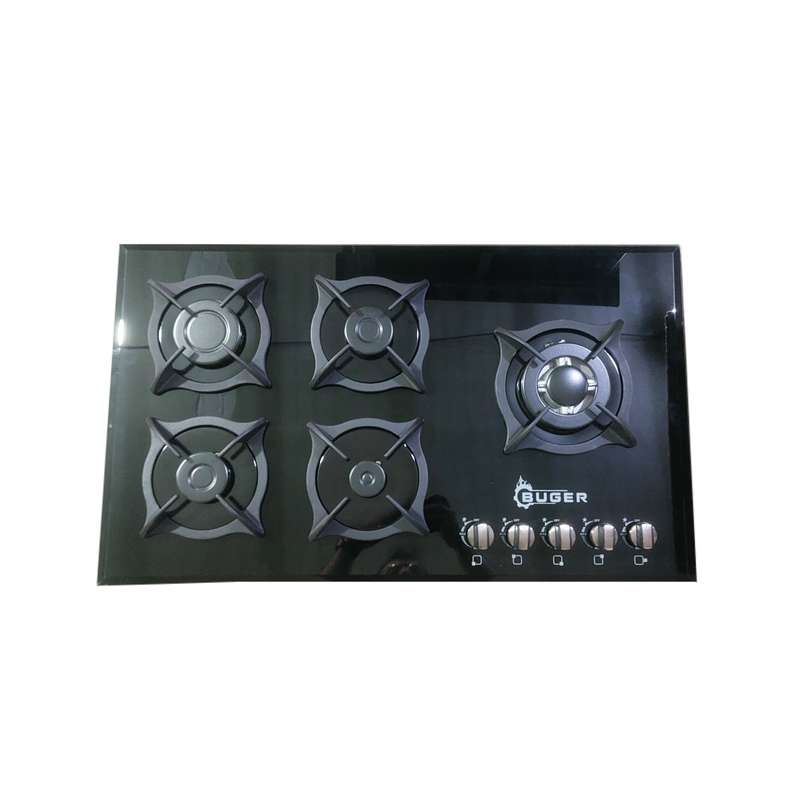 اجاق گاز صفحه‌ای پنج شعله بوگر مدل 808R