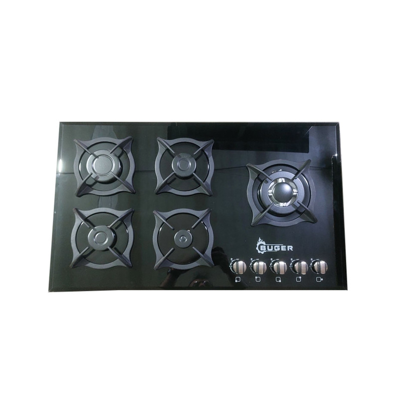 اجاق گاز صفحه‌ای پنج شعله بوگر مدل 808R