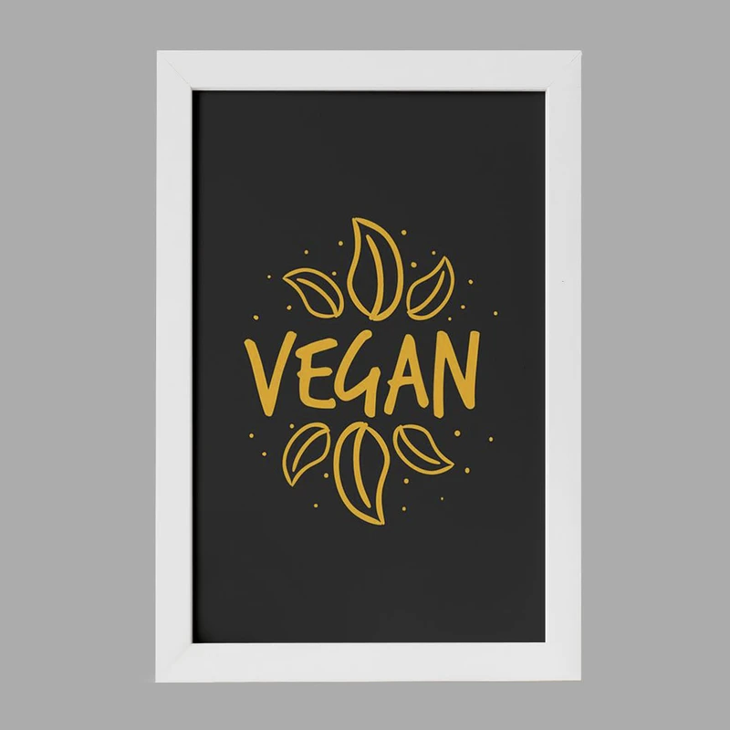تابلو خندالو مدل وگن Vegan کد 31127