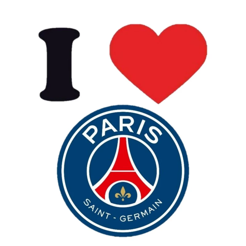 استیکر پارچه و لباس پاد آفرین مدل فوتبالی پاریس سنت ژرمن PSG کد 2616