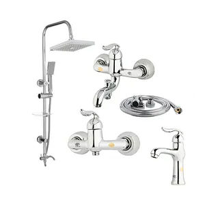 ست شیرآلات پیچک مدل سروینا مدل دزلی مجموعه 5 عددی