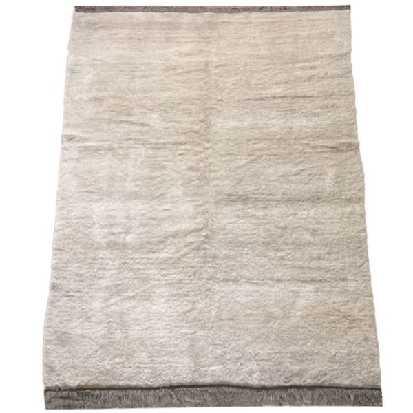 گبه دستبافت قشقایی شش متری کد Nkpa.ha.f88new زمینه سفید