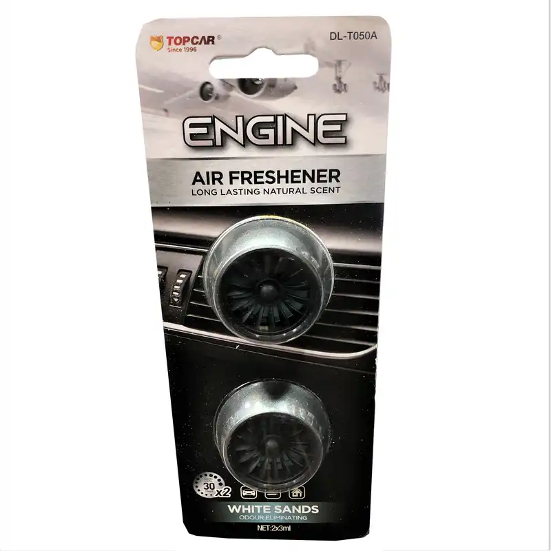 خوشبو کننده خودرو تاپ کار مدل ENGINE حجم 3 میلی لیتر بسته دو عددی