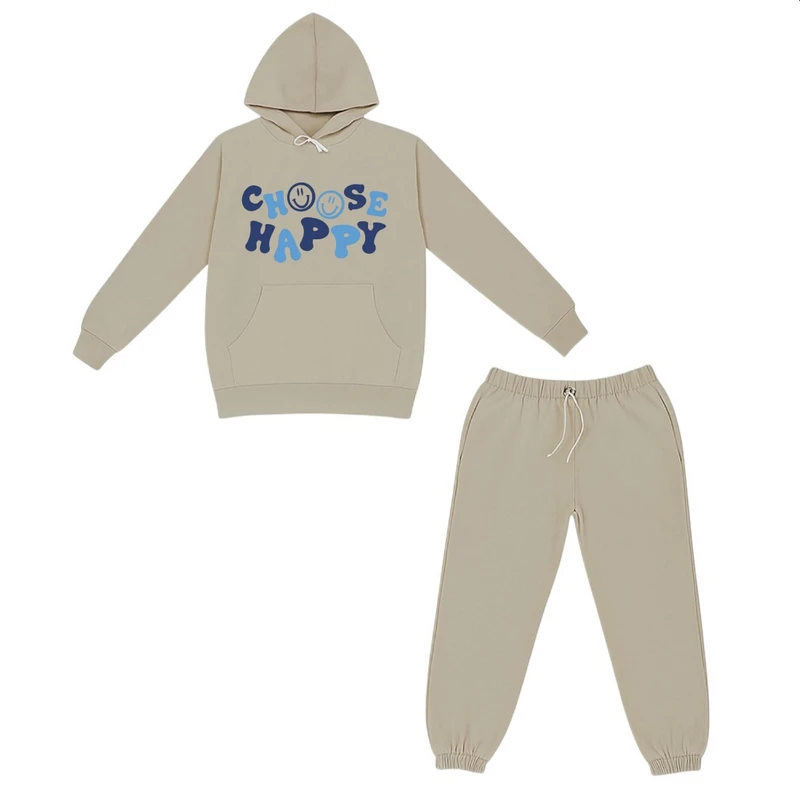 ست هودی و شلوار راحتی بچگانه مدل نوشته کد p30 