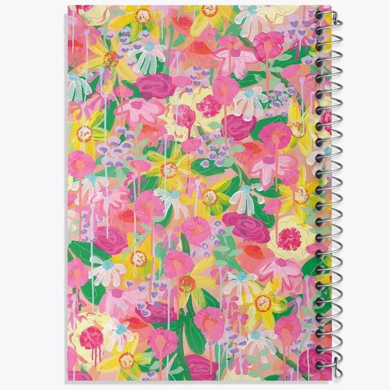 دفتر لیست خرید 50 برگ خندالو طرح گل گلی کد 29083