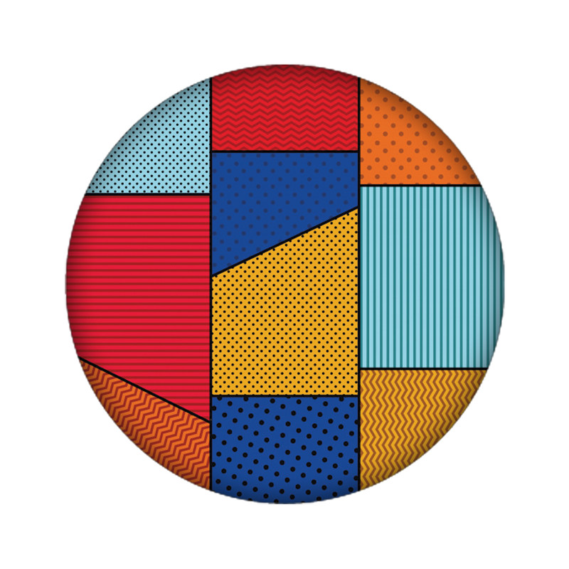 استیکر تزئینی موبایل مدل رنگی کد 3370