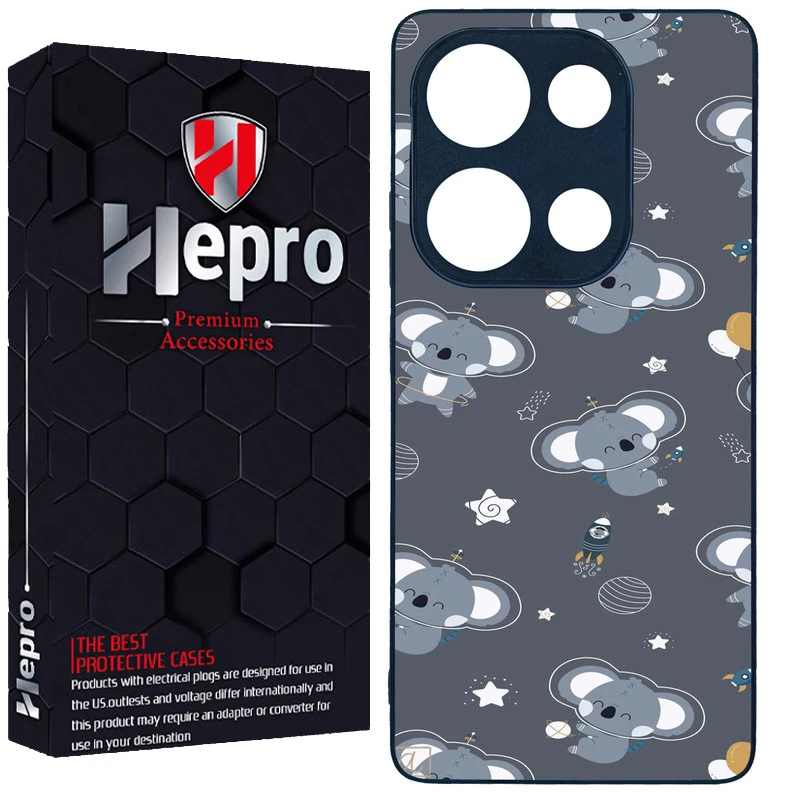 کاور هپرو طرح فانتزی مدل TPU مناسب برای گوشی موبایل شیائومی REDMI NOTE 13 PRO 4G