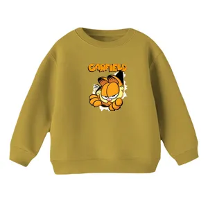 سویشرت بچگانه مدل گارفیلد کد ۲ رنگ نسکافه ای