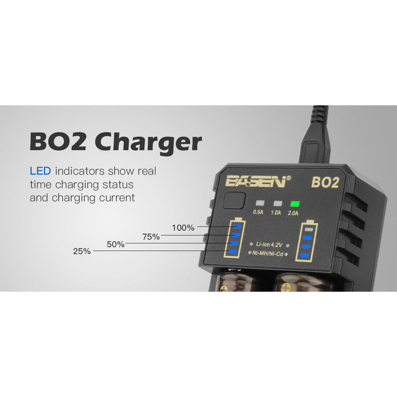 شارژر باتری بیسن مدل BO-2