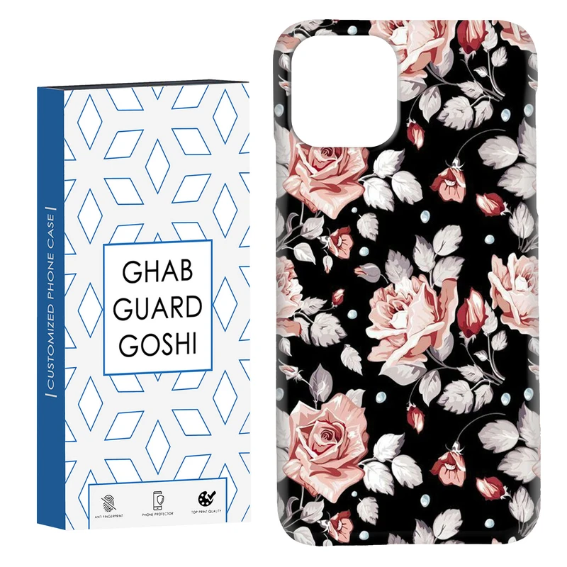 کاور قاب گارد گوشی طرح گلبرگ کد Dimo-762 مناسب برای گوشی موبایل اپل  IPHONE 11