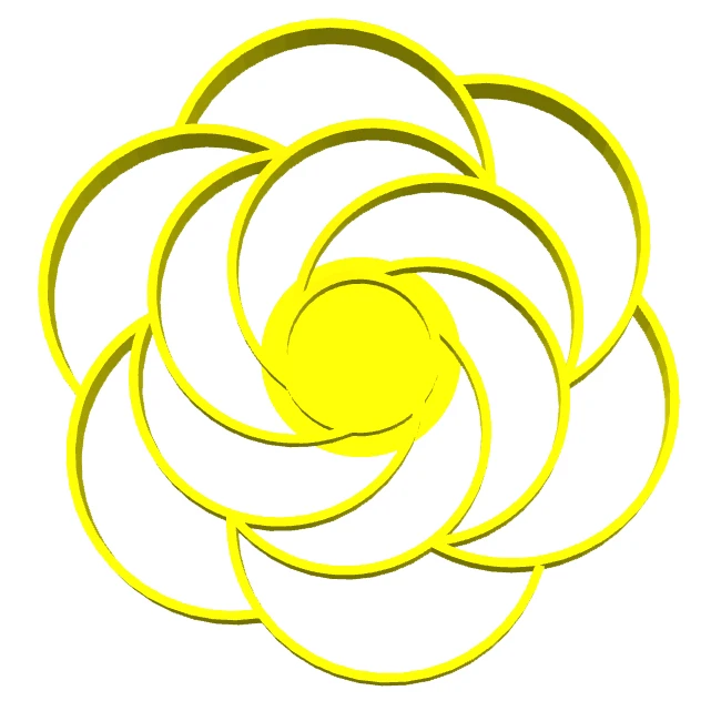 قالب شیرینی مدل سه بعدی نان برنجی طرح عشق کد 140