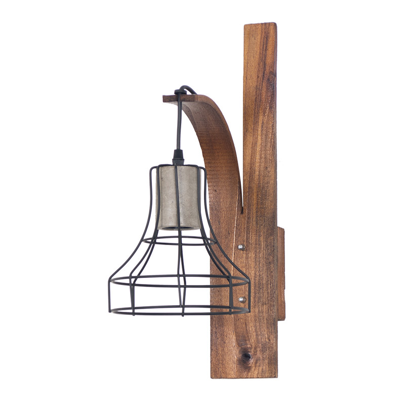 چراغ دیواری مدل خم قفسی کد TD-04