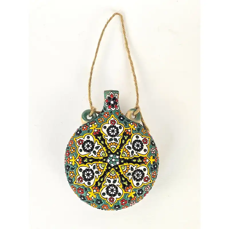 آویز میناکاری مدل اسلیمی