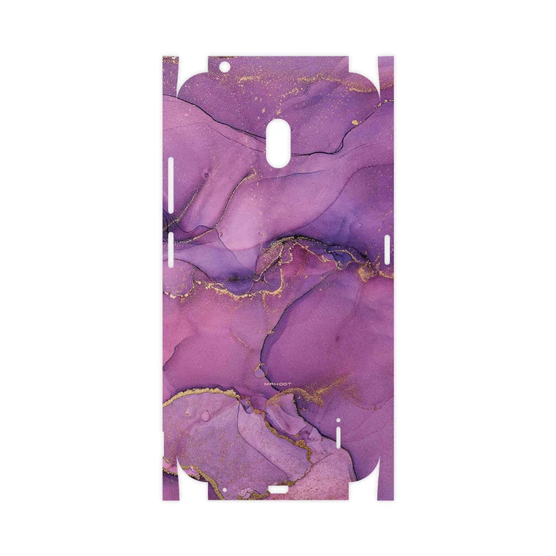 برچسب پوششی ماهوت مدل Purple Marble-FullSkin مناسب برای گوشی موبایل نوکیا 2.2