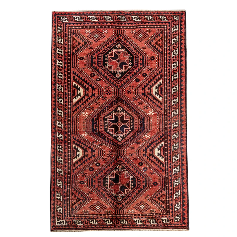 	 فرش دستبافت چهار و نیم متری مدل لری اولاد کد 48.2578