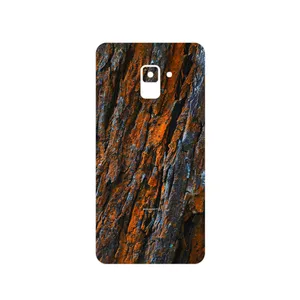 MAHOOT Wood Texture 6 Cover Sticker for Samsung Galaxy A8 Plus 2018