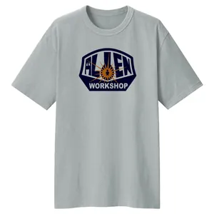 تی شرت لانگ زنانه مدل ALIEN کد LL187 رنگ طوسی