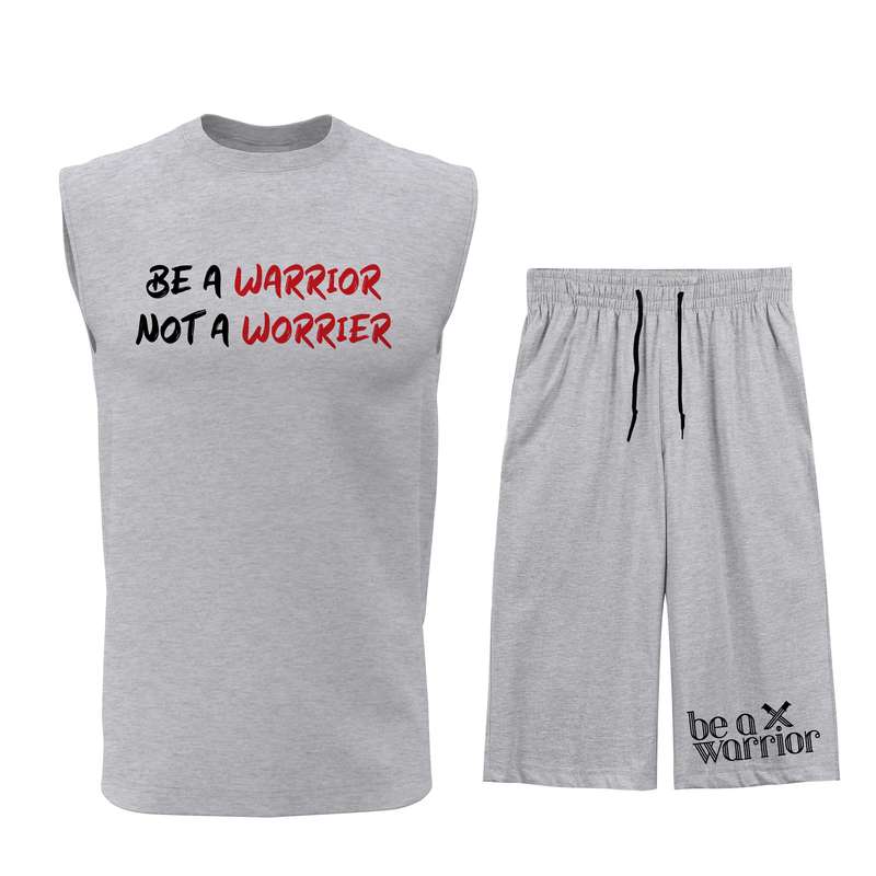 ست تاپ و شلوارک مردانه مدل T170G