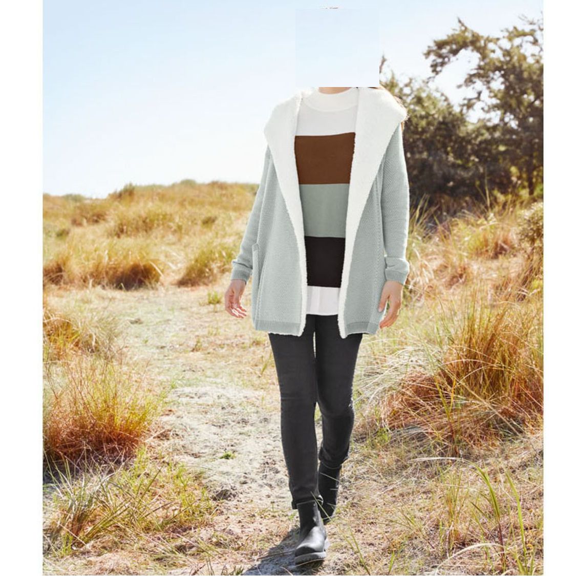 شلوار جین زنانه اسمارا مدل اسکینی فیت کد 13806786 -  - 5