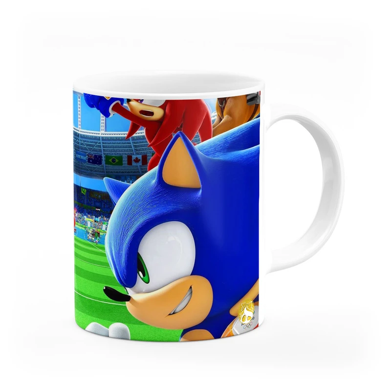 ماگ هومرو طرح انیمیشن ماریو سونیک مدل MG4277