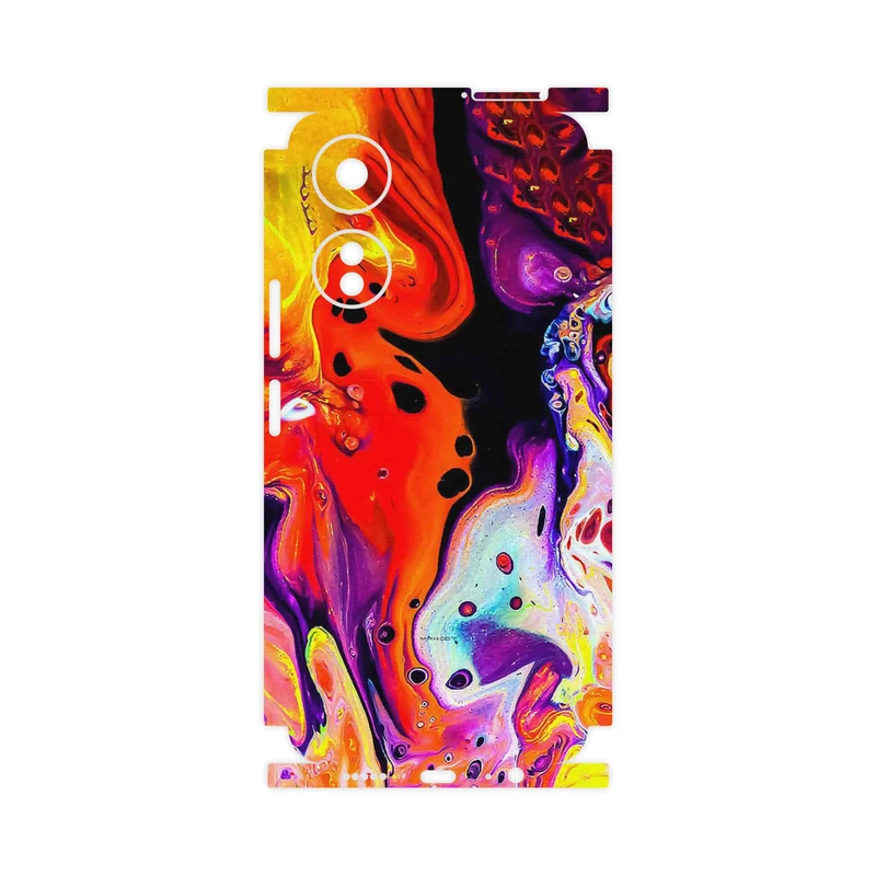 برچسب پوششی ماهوت مدل Abstract Oil Art-FullSkin مناسب برای گوشی موبایل آنر X5 Plus