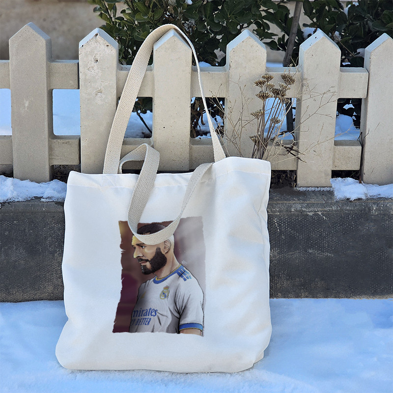 ساک خرید خندالو مدل کریم بنزما کد 6014